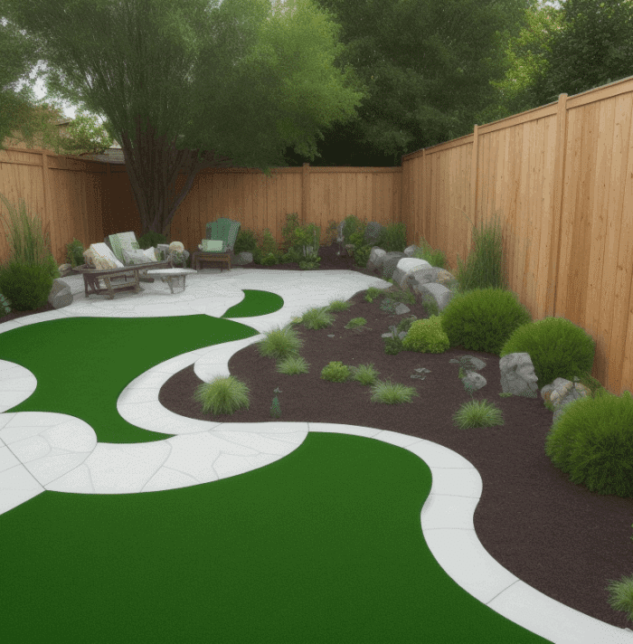 How to design a backyard with artificial turf