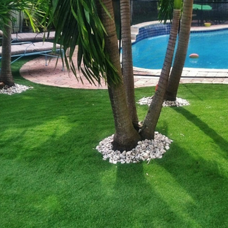 Artificial Grass and Trees Around Your Swimming Pool