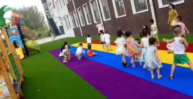 Engaging Artificial Grass Ideas for Kindergarten Playgrounds