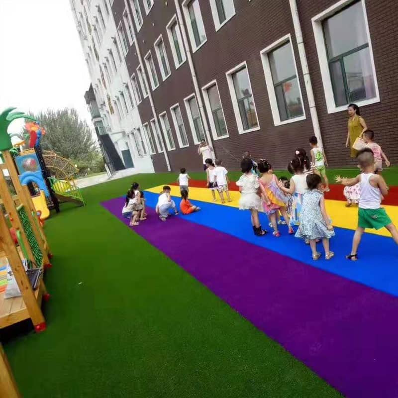 Engaging Artificial Grass Ideas for Kindergarten Playgrounds