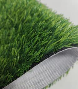 green artificial recycled grass