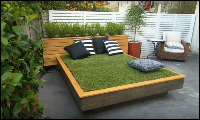 Creating an Impressive Artificial Grass Sofa Bed
