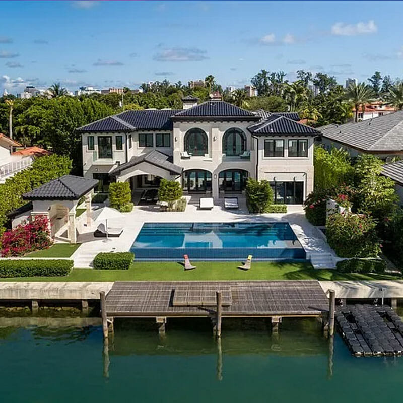 Serenity and Beauty: Embracing the Splendor of a Waterfront Estate with Artificial Grass