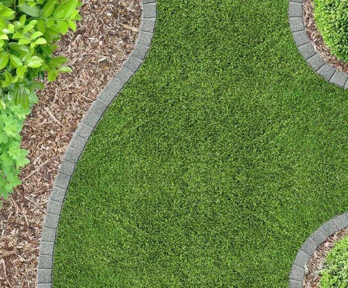 Enhancing Artificial Grass with Border Pavers