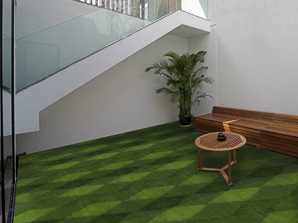 Indoor Flooring 3D Design Artificial grass