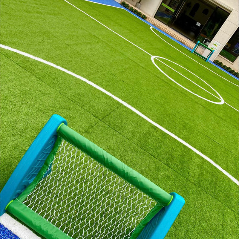 Kindergarten football field artificial turf