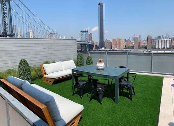 Rooftop Entertaining with Artificial Turf
