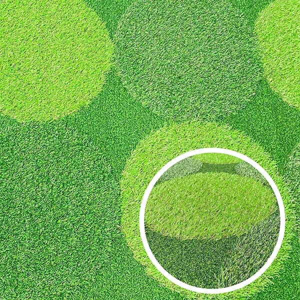 Round Pie Pattern Grass