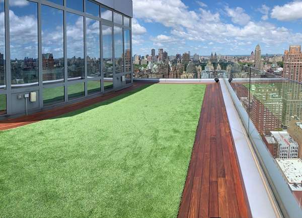 Transforming Apartment Decks into Urban Outdoor Oasis with Artificial Turf