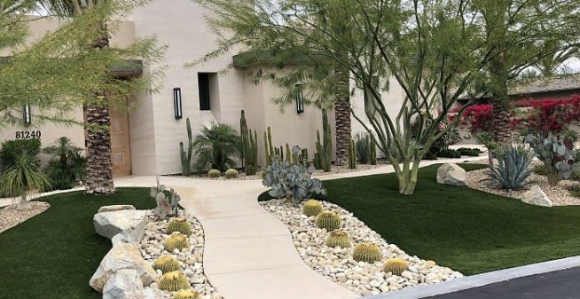 Adding Decorative Elements to Artificial Turf for Enhanced Landscape Depth