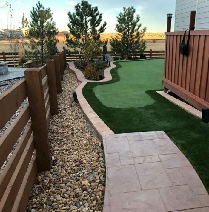 Choosing the Best Edging for Your Artificial Grass