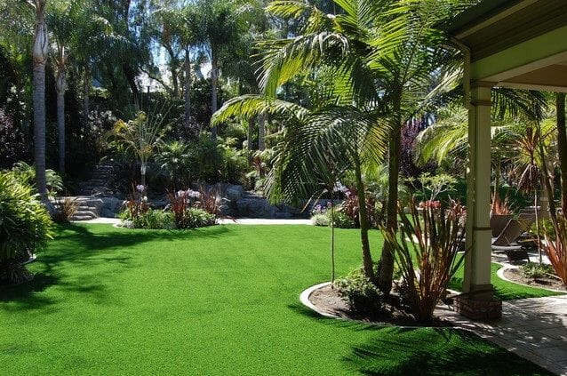 Designing a Southeast Asian-Inspired Artificial Grass Landscape Garden
