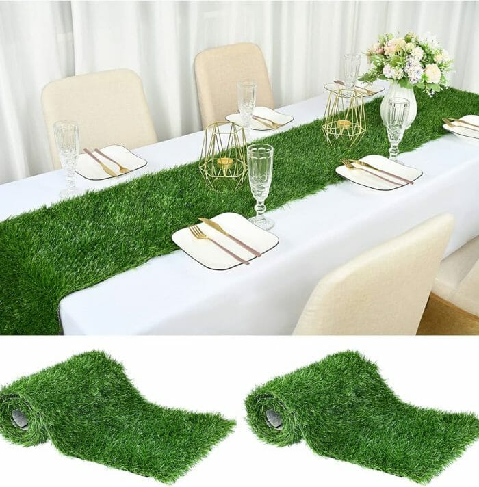 Artificial Grass Table Runner