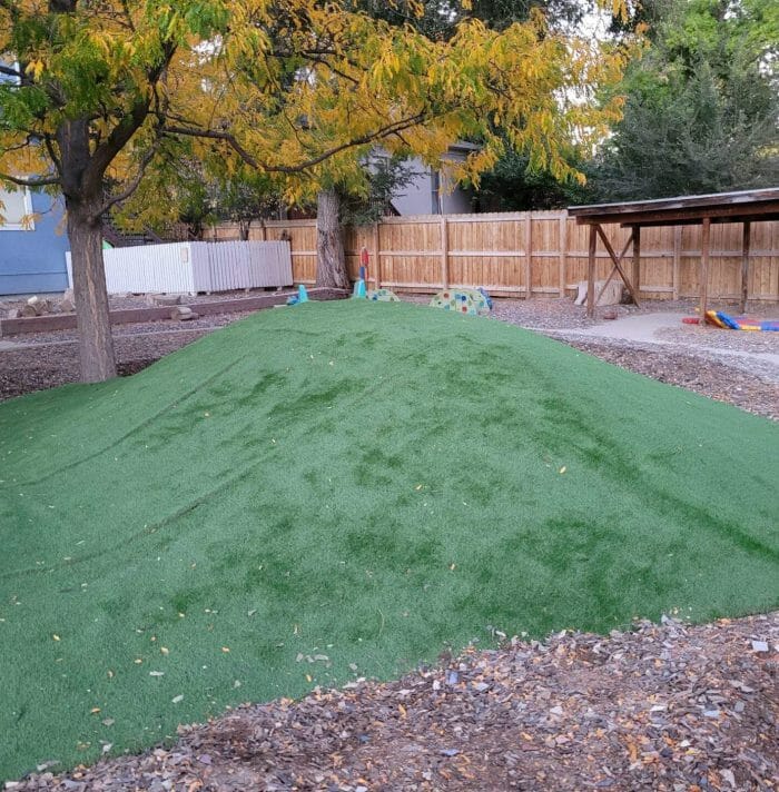 can you lay artificial grass on uneven ground