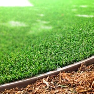how to secure artificial grass edges