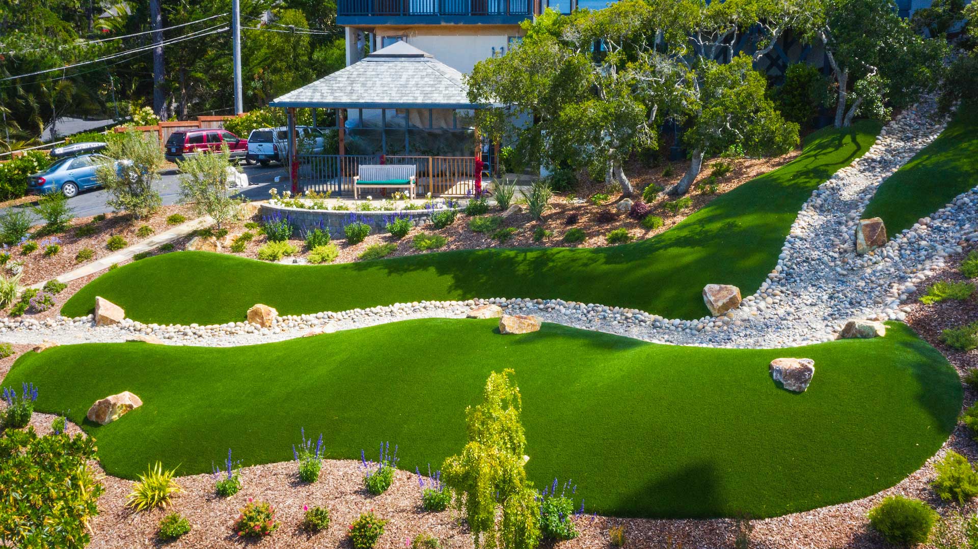 Artificial Grass Design Ideas for Parks Recreation areas