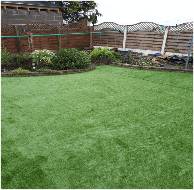 what to put under turf before laying