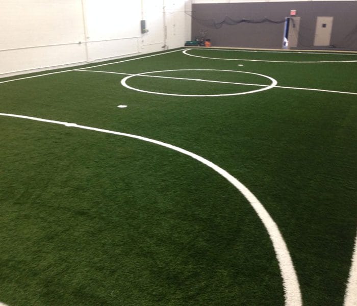 indoor soccer turf for basement
