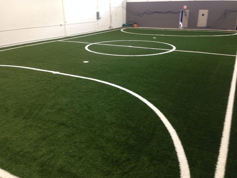 indoor soccer turf for basement