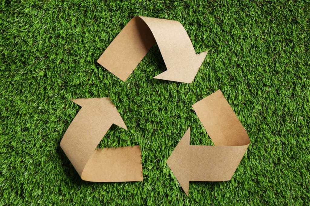 can artificial grass be recycled
