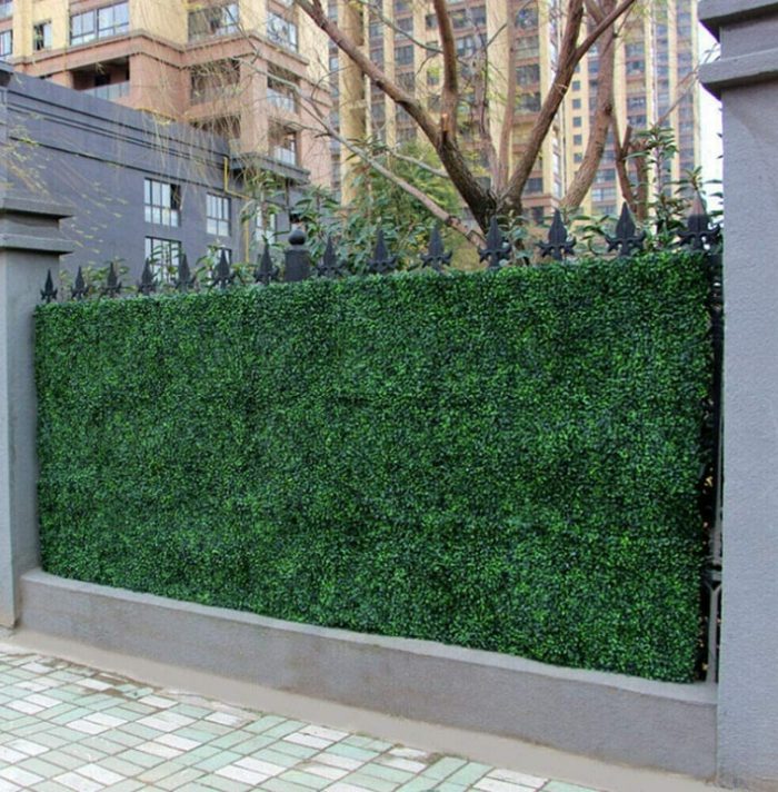 Artificial Boxwood Hedge Wall
