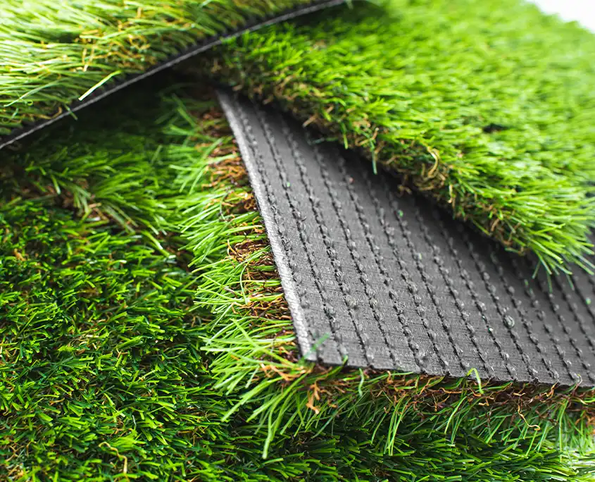fake grass tarp