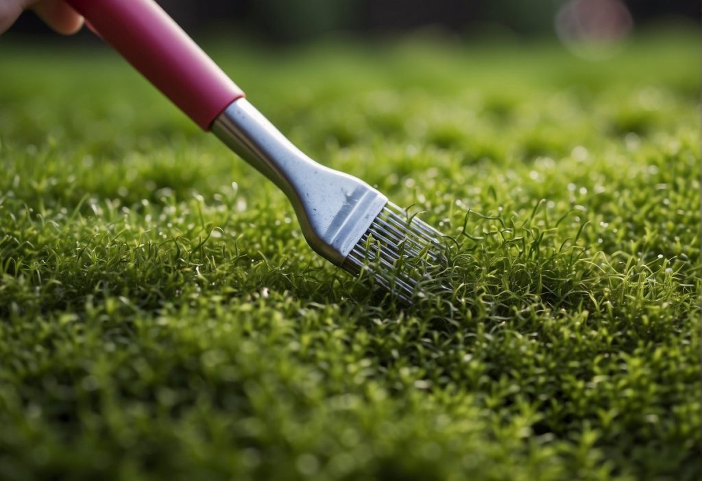 how to get rid of moss and weeds from artificial grass